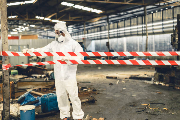 Professional Hoarding Cleanup technician working in Buckhead, GA